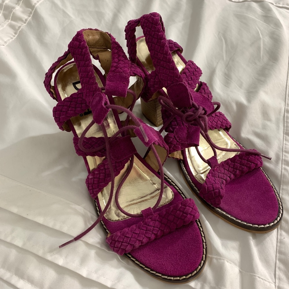 Diba Suede Heels - Picture 2 of 9
